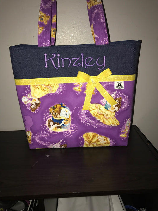 Beauty and the Beast Diaper/Tote Bag