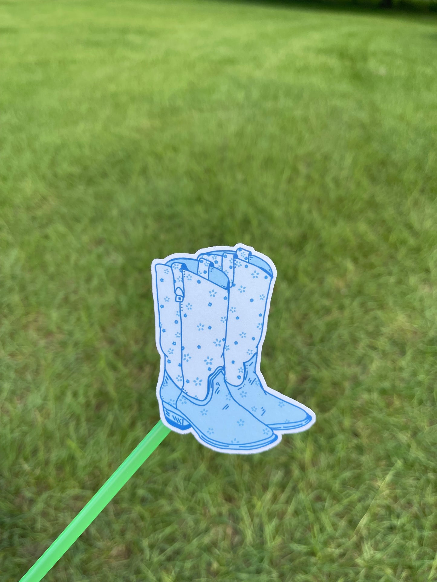 Cowgirl Boots Coastal Cowgirl Aesthetic Sticker