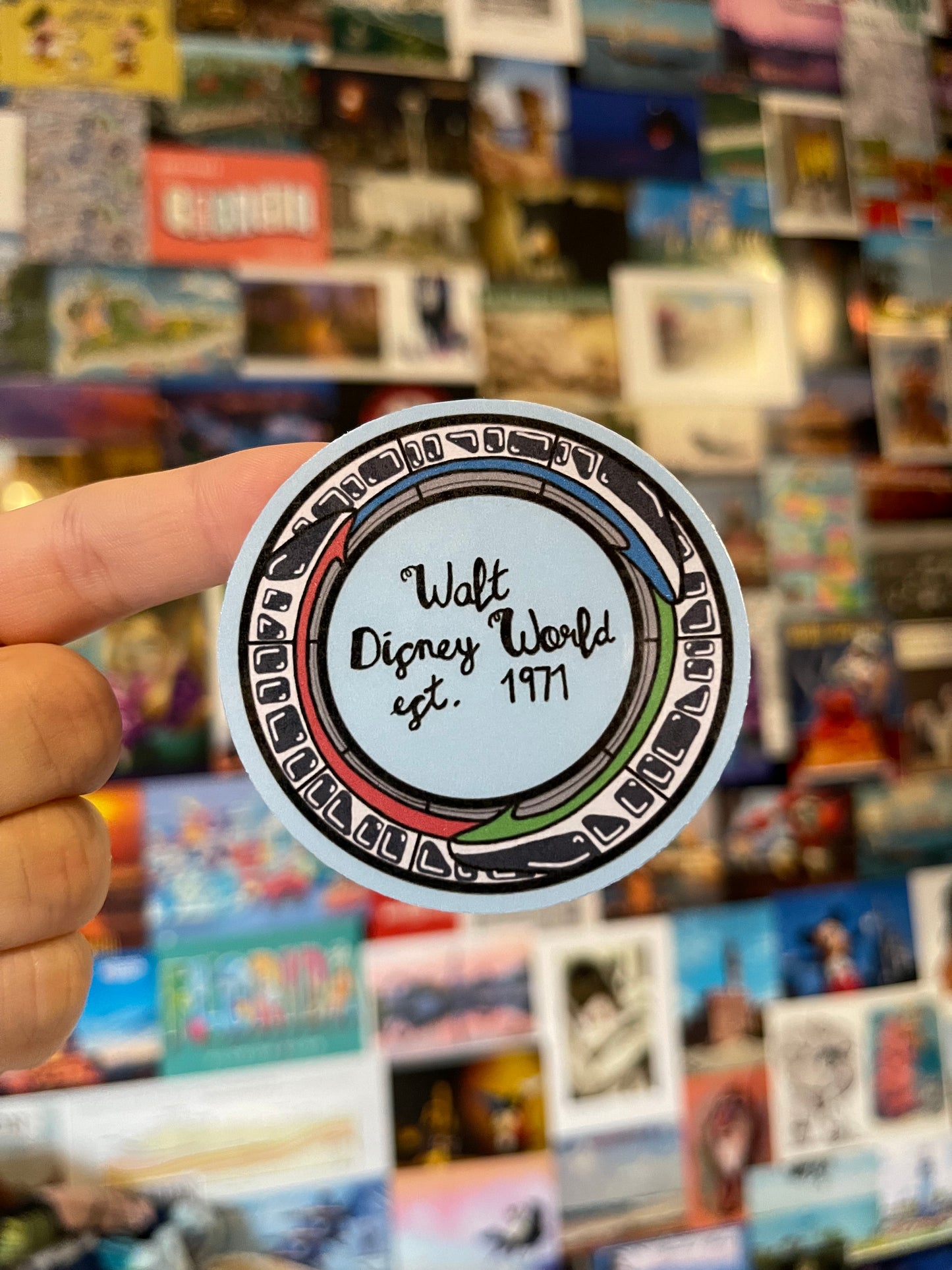 Monorail Loop Sticker