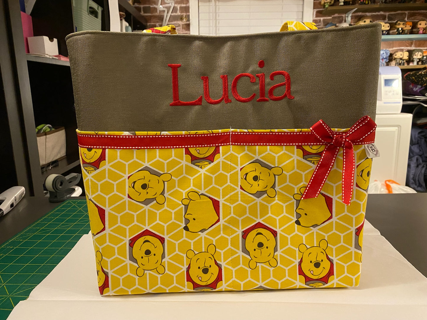 Winnie the Pooh Diaper/Tote Bag