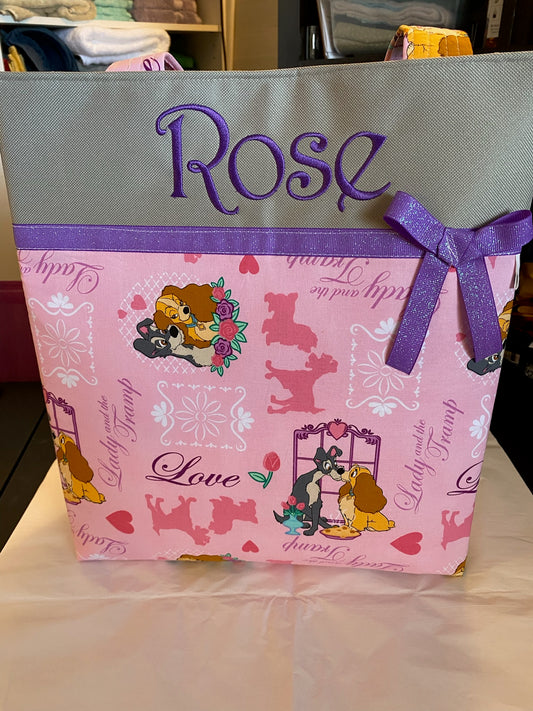 Lady and the Tramp Diaper/Tote Bag