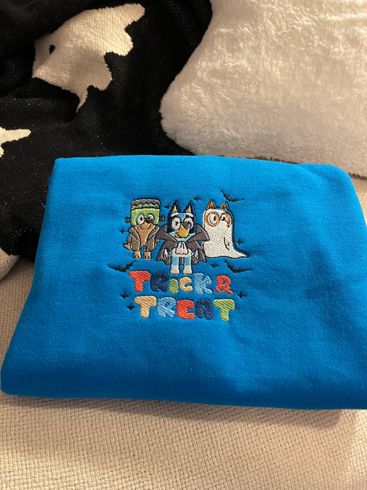 Trick or Treat Dog Tshirt/Sweatshirt