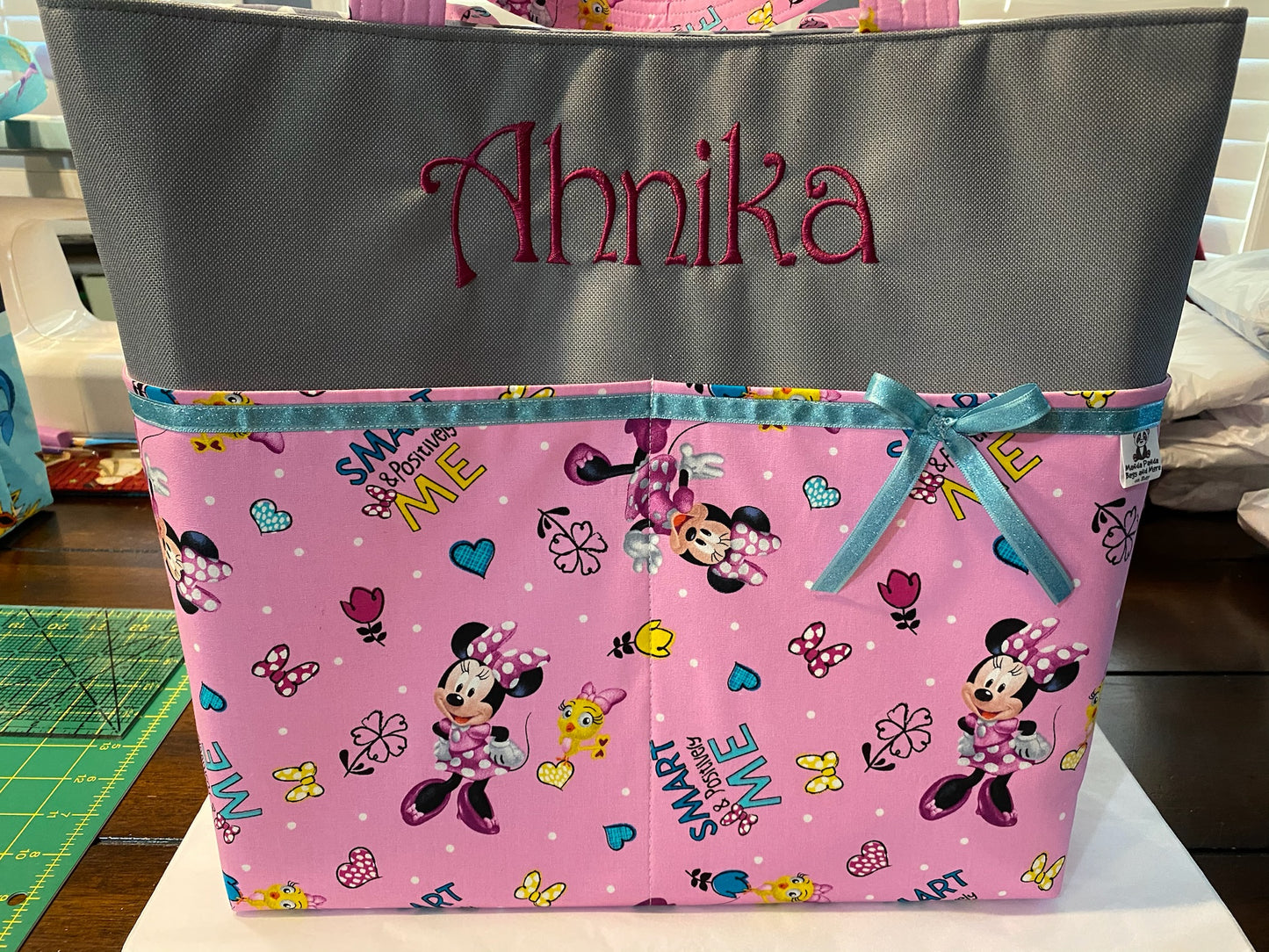 Minnie Mouse Diaper/Tote Bag