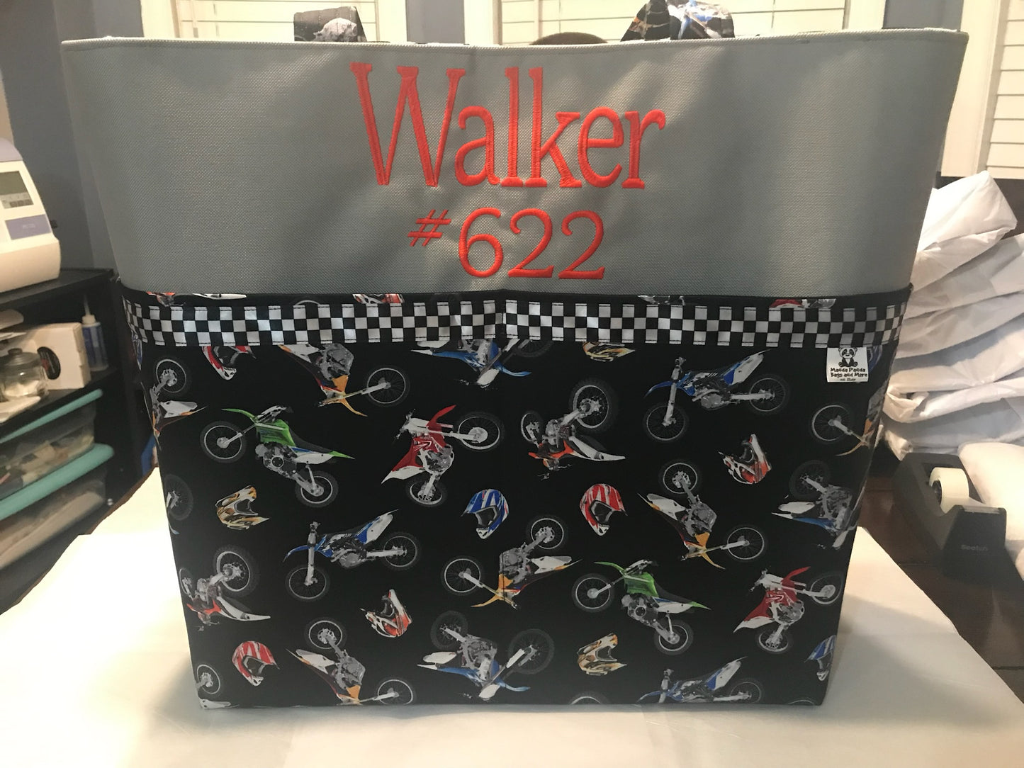 Racing Diaper/Tote Bag