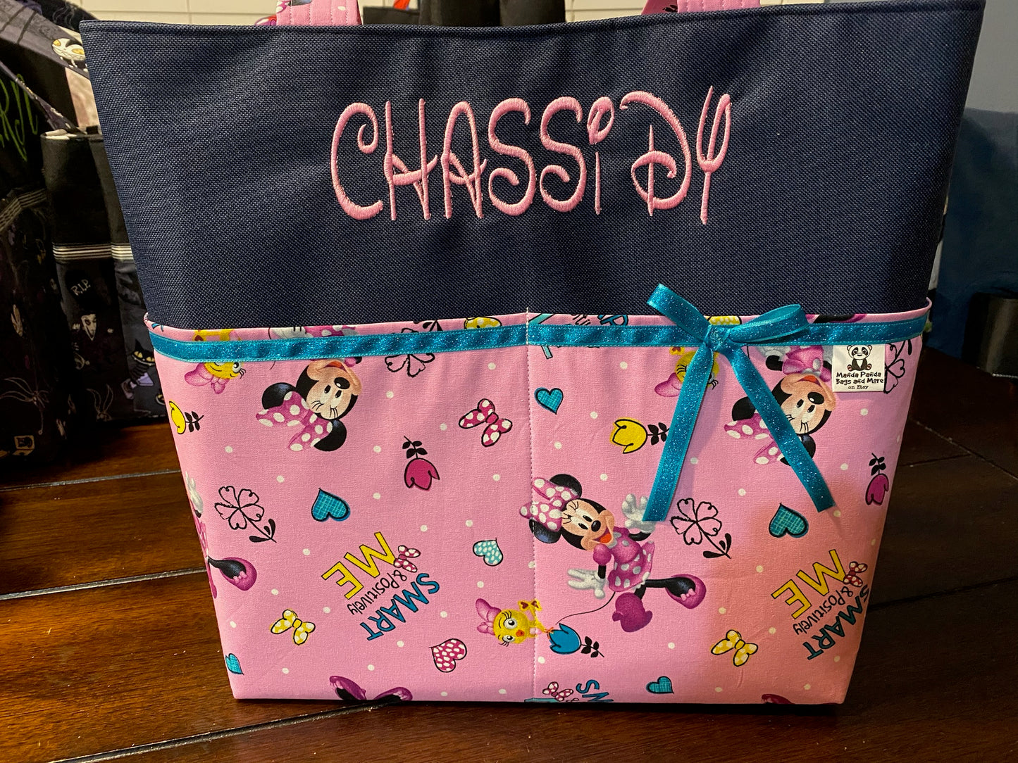 Minnie Mouse Diaper/Tote Bag