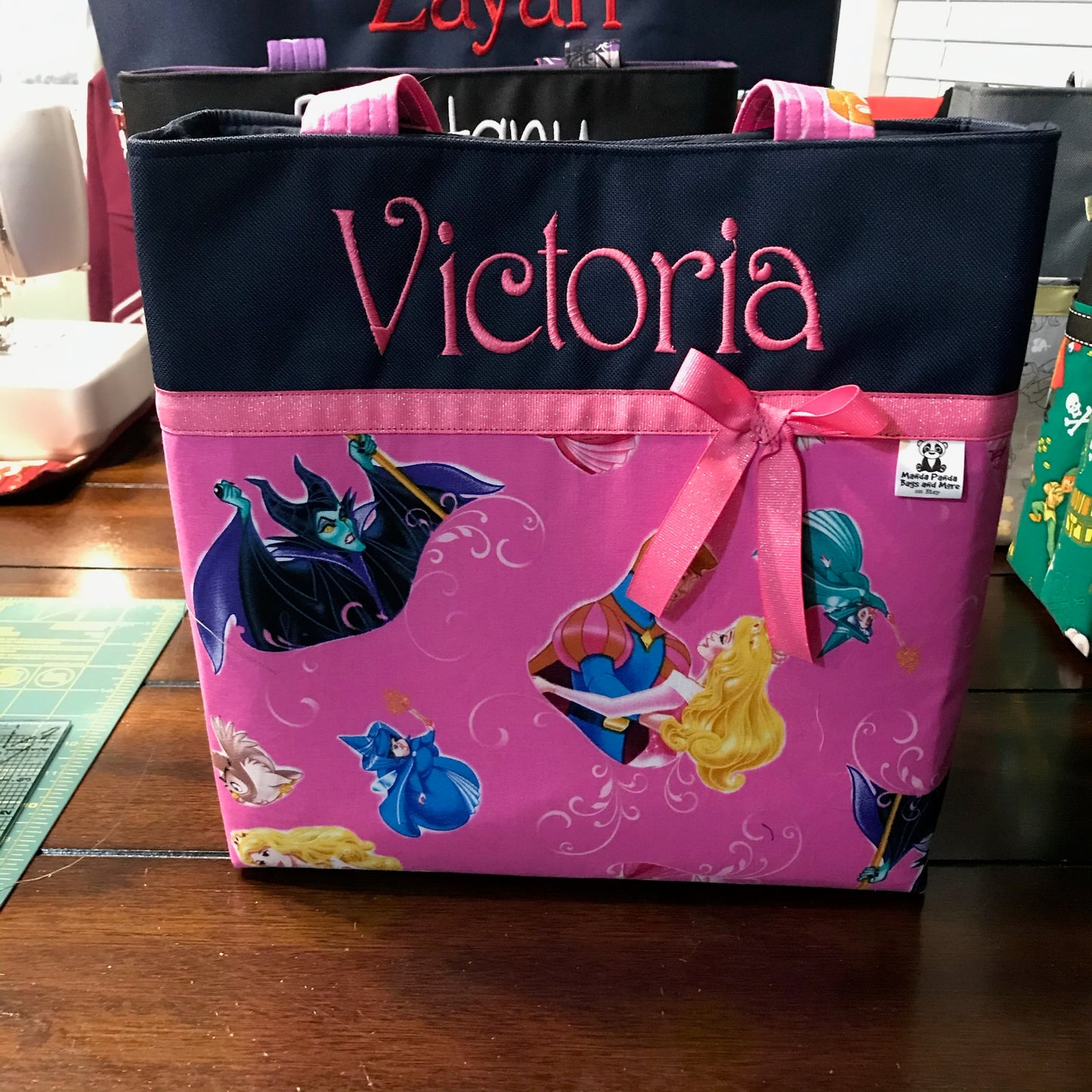 Sleeping Beauty Diaper/Tote Bag