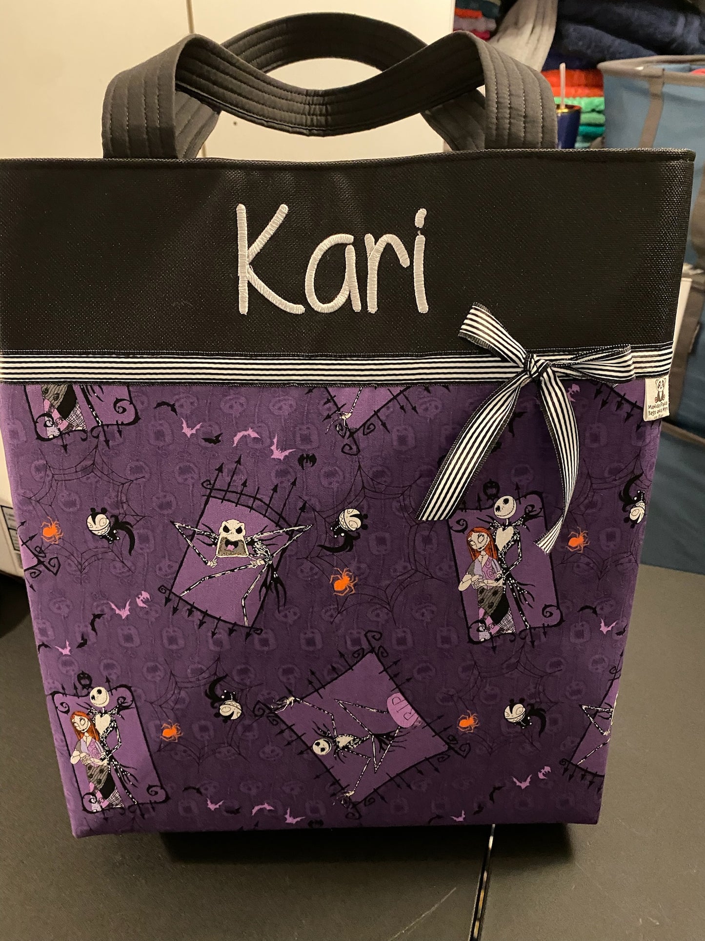 Nightmare Before Christmas Diaper/Tote Bag