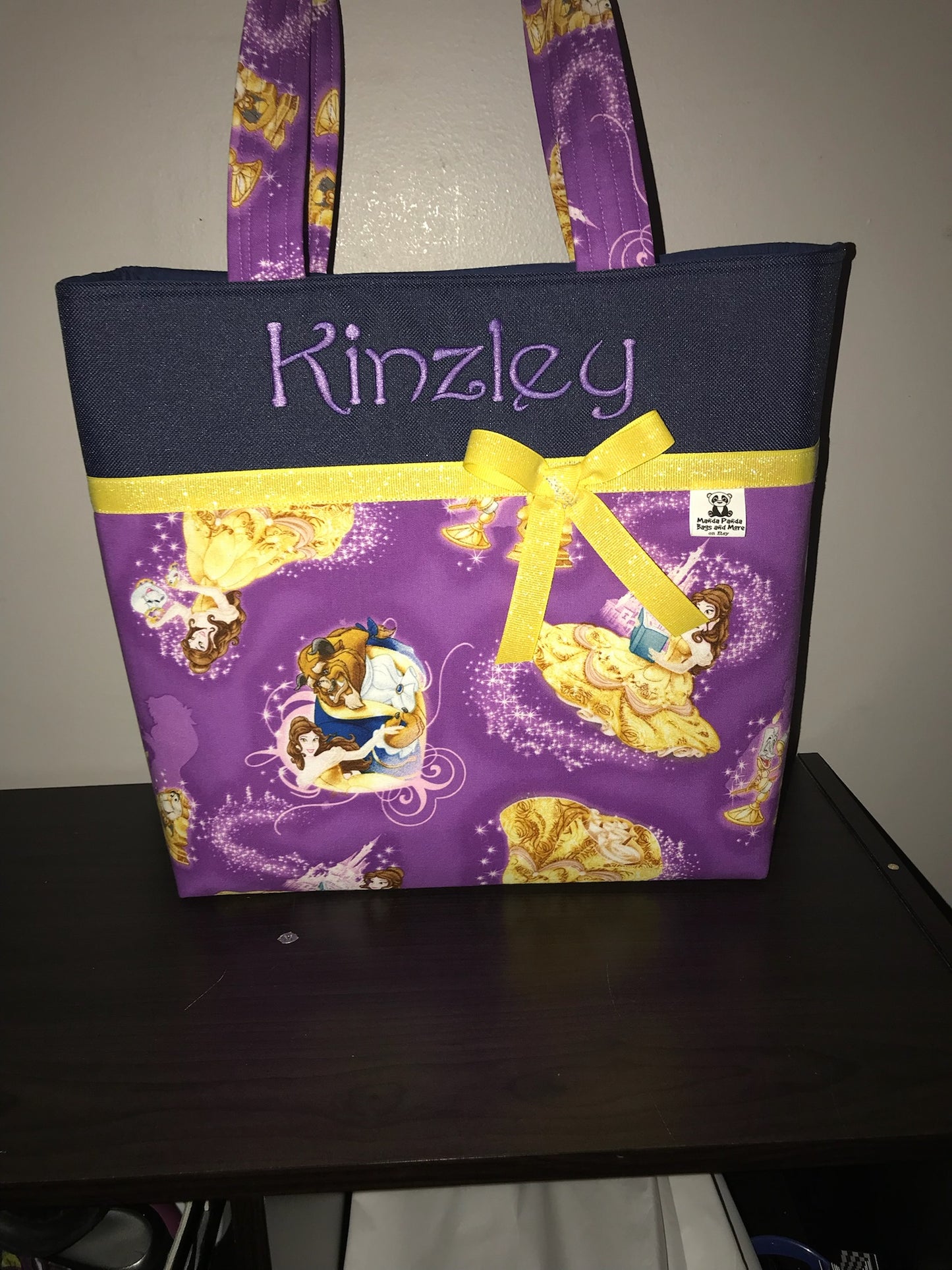 Beauty and the Beast Diaper/Tote Bag