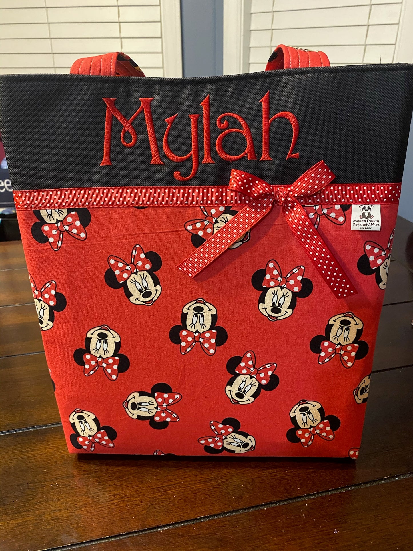 Minnie Mouse Diaper/Tote Bag