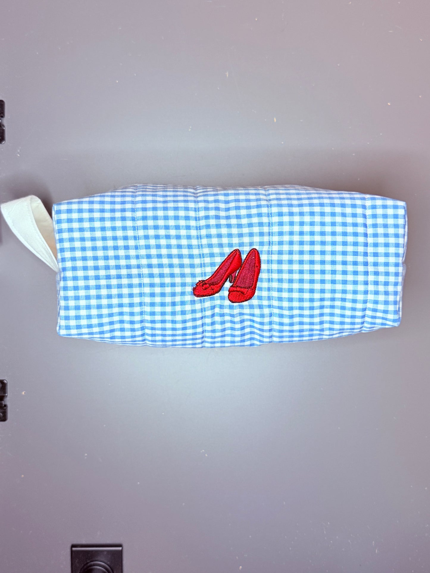 Dorothy inspired boxy pouch