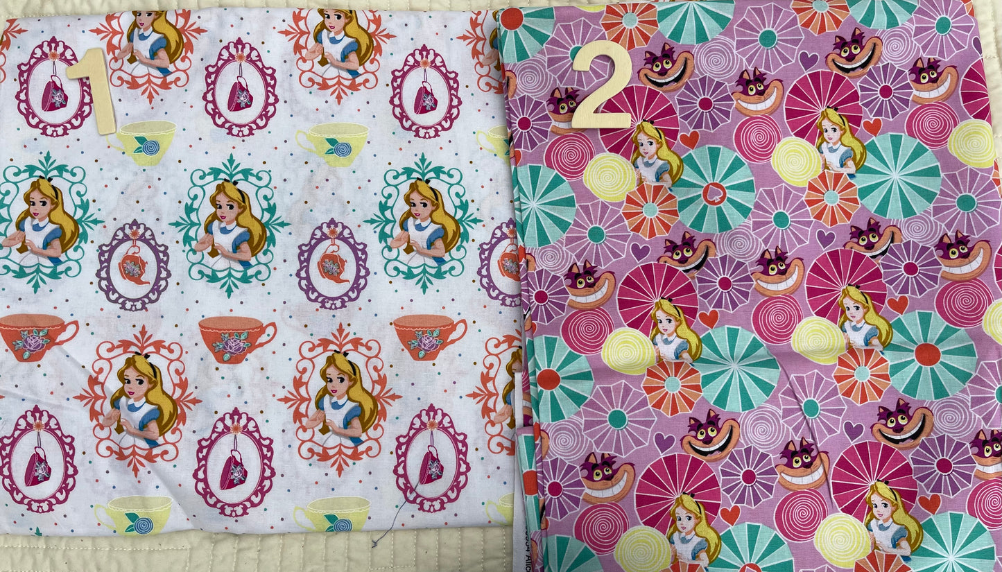 Alice in Wonderland Diaper/Tote Bag
