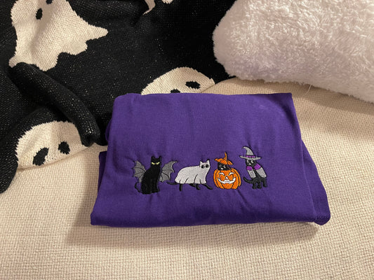 Cat Ghost Tshirt/Sweatshirt