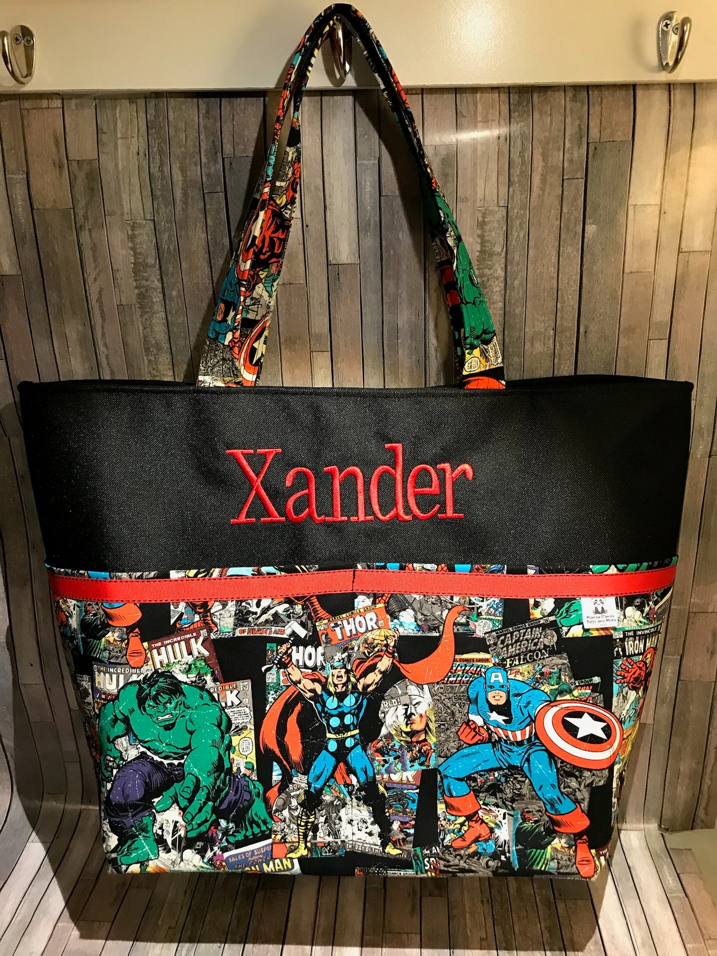 Avengers Ribbon Style Diaper/Tote Bag