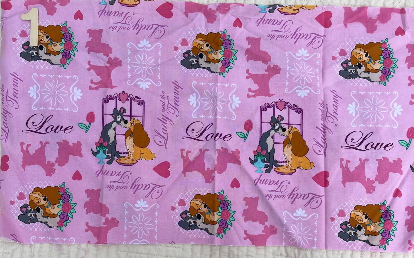 Lady and the Tramp Diaper/Tote Bag