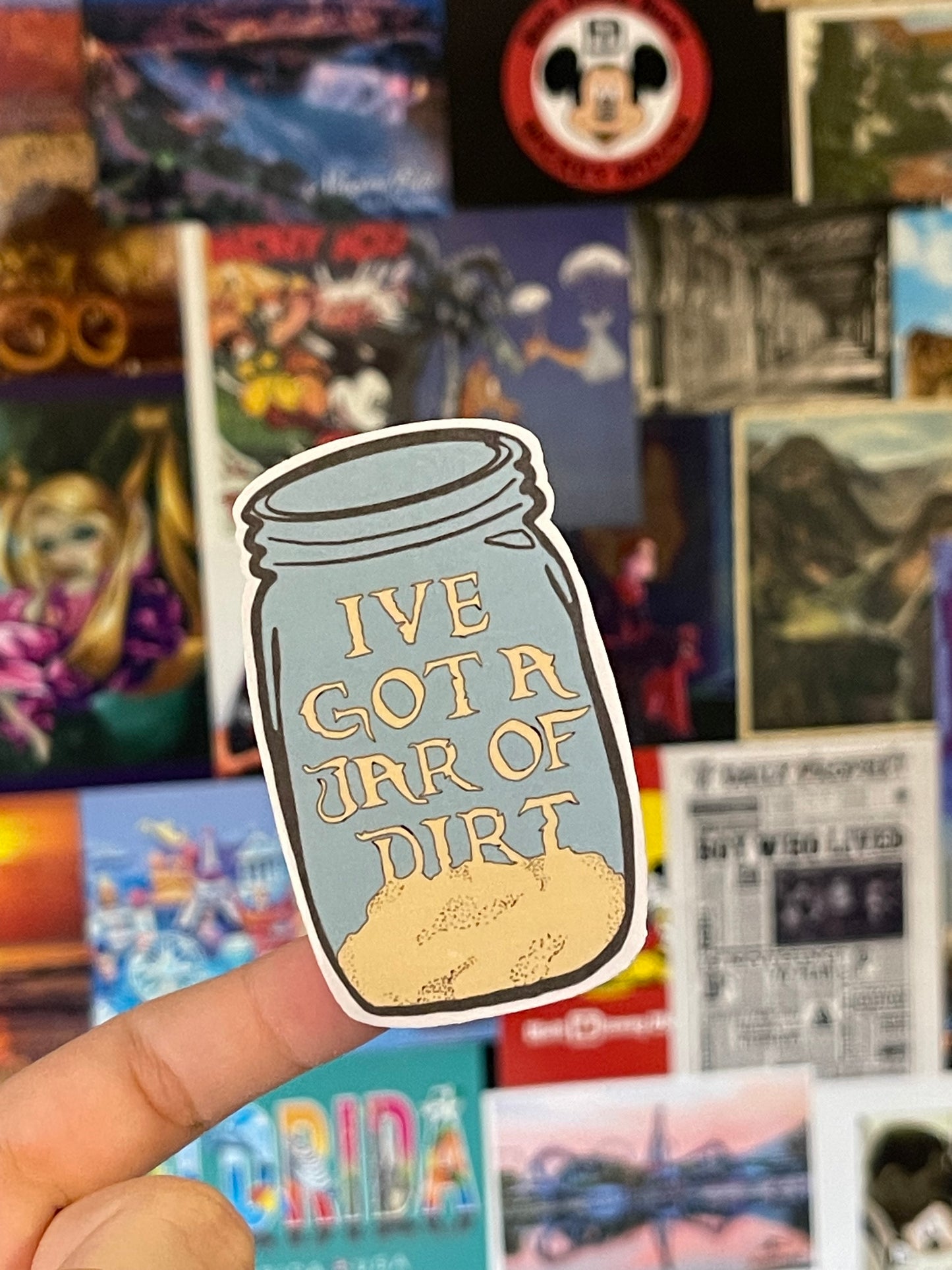 Jar of Dirt Sticker
