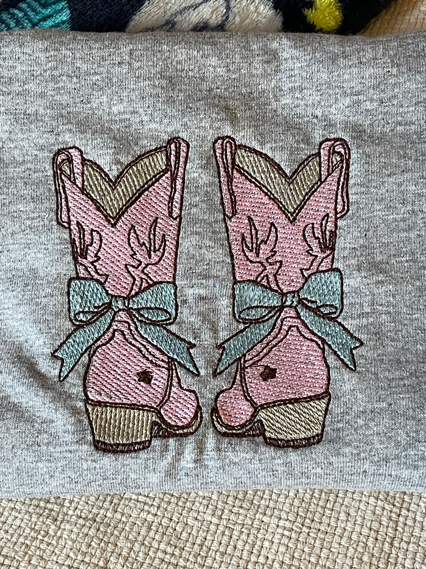 Coquette Cowgirl Boot Tshirt/Sweatshirt