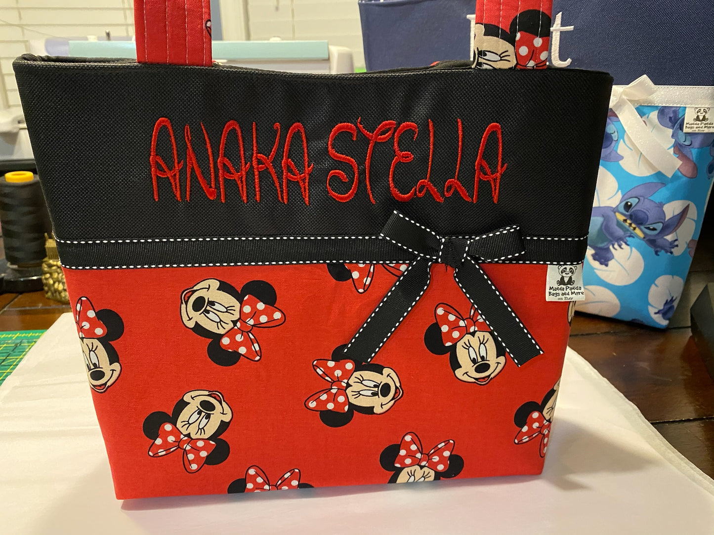 Minnie Mouse Diaper/Tote Bag