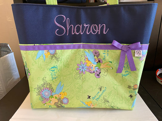 Tinkerbell Diaper/Tote Bag