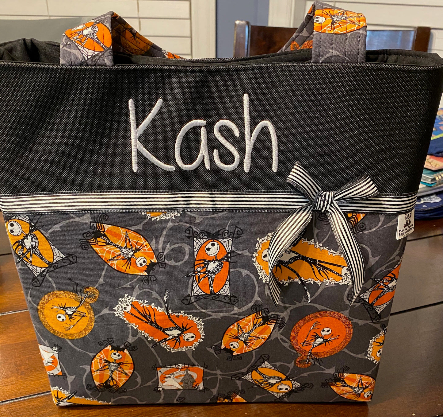 Nightmare Before Christmas Diaper/Tote Bag
