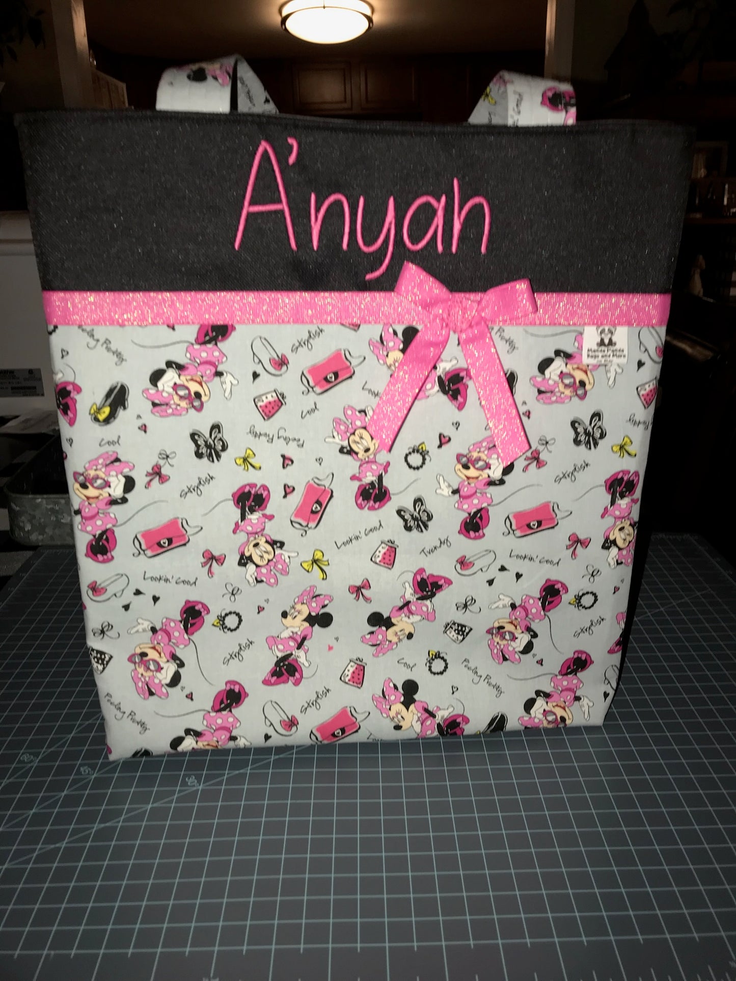 Minnie Mouse Diaper/Tote Bag