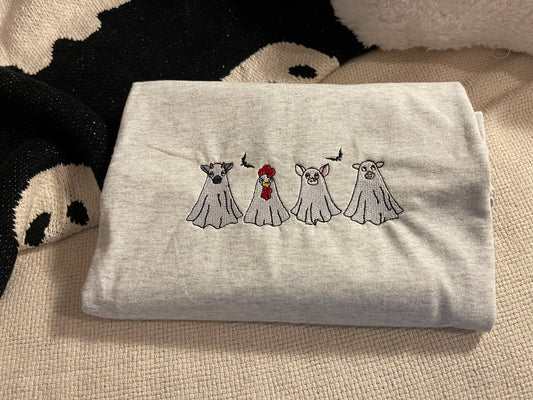 Farm Animal Ghost Tshirt/Sweatshirt