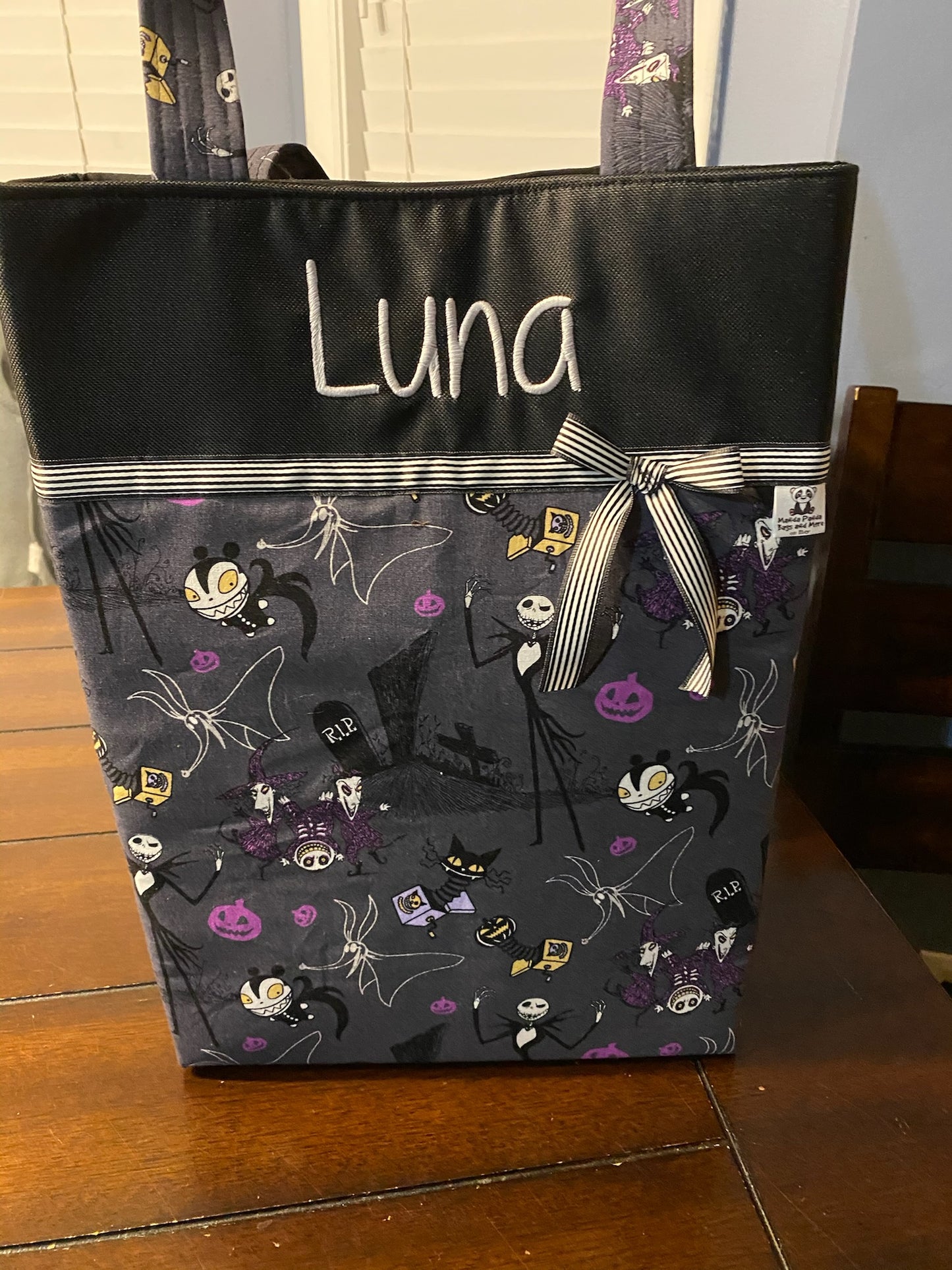 Nightmare Before Christmas Diaper/Tote Bag