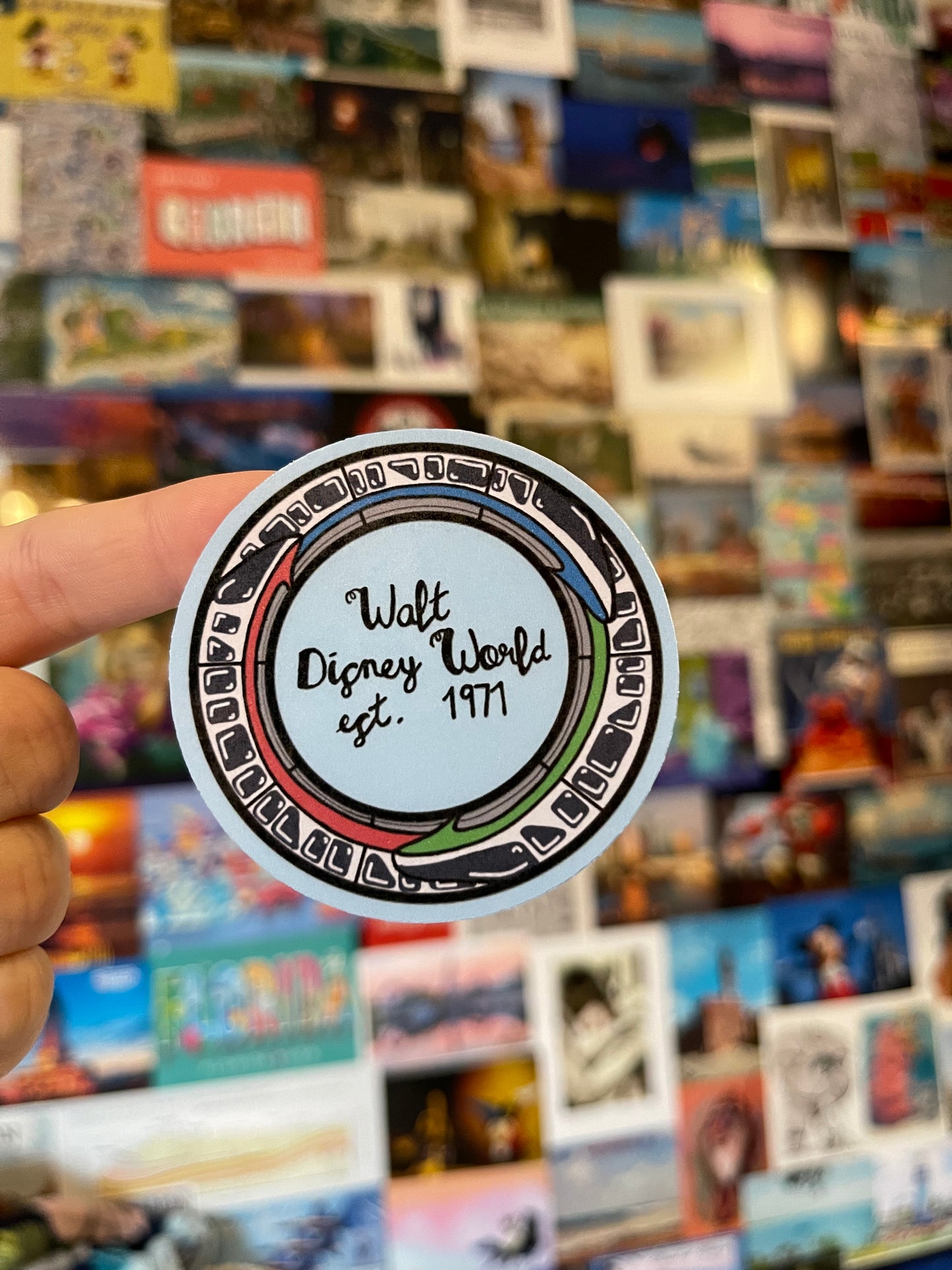 Monorail Loop Sticker