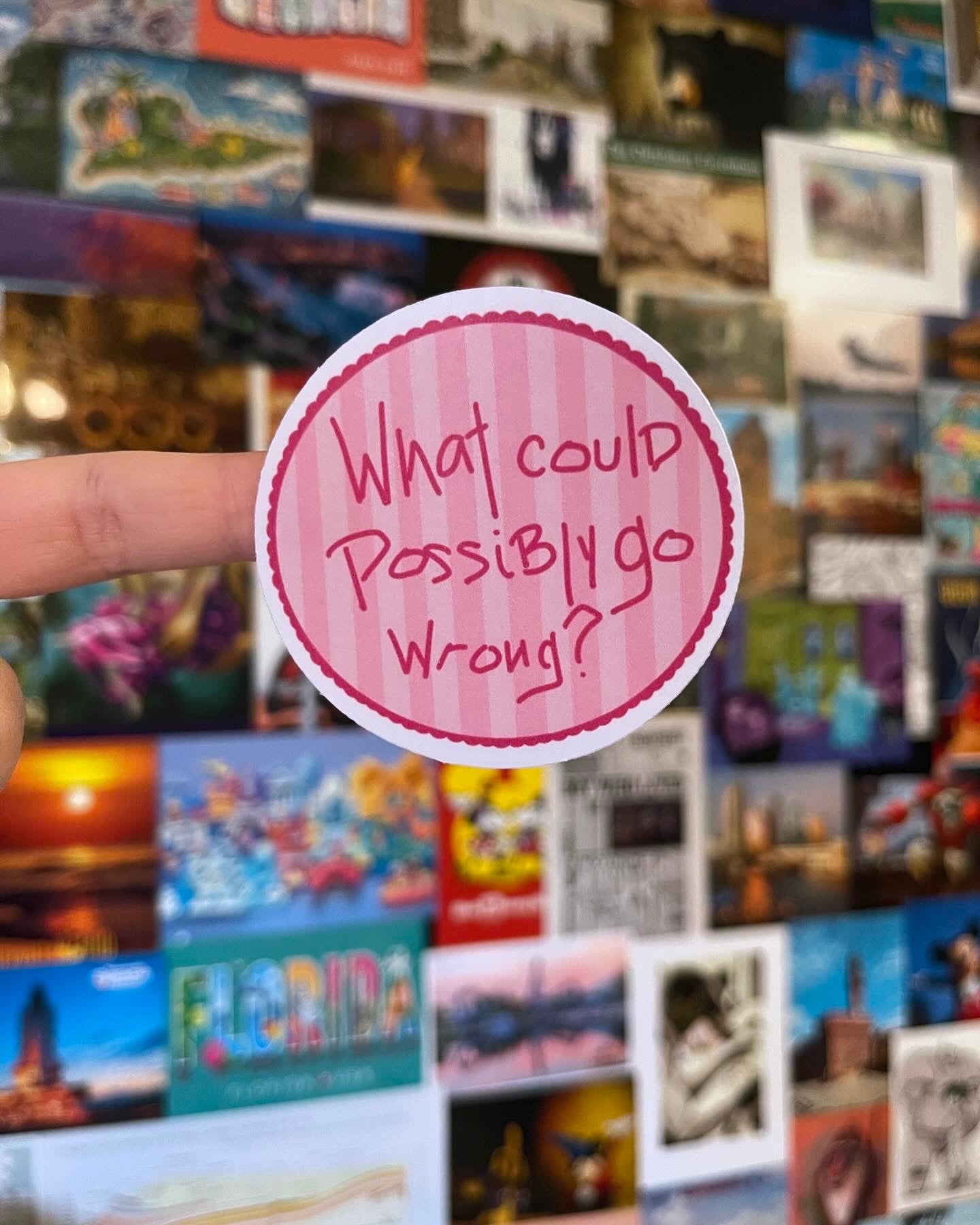 Eloise What Could Possibly Go Wrong? Sticker
