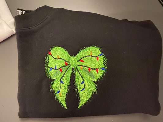 Green Christmas Man Sweatshirt