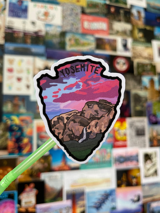 Yosemite National Park Sticker