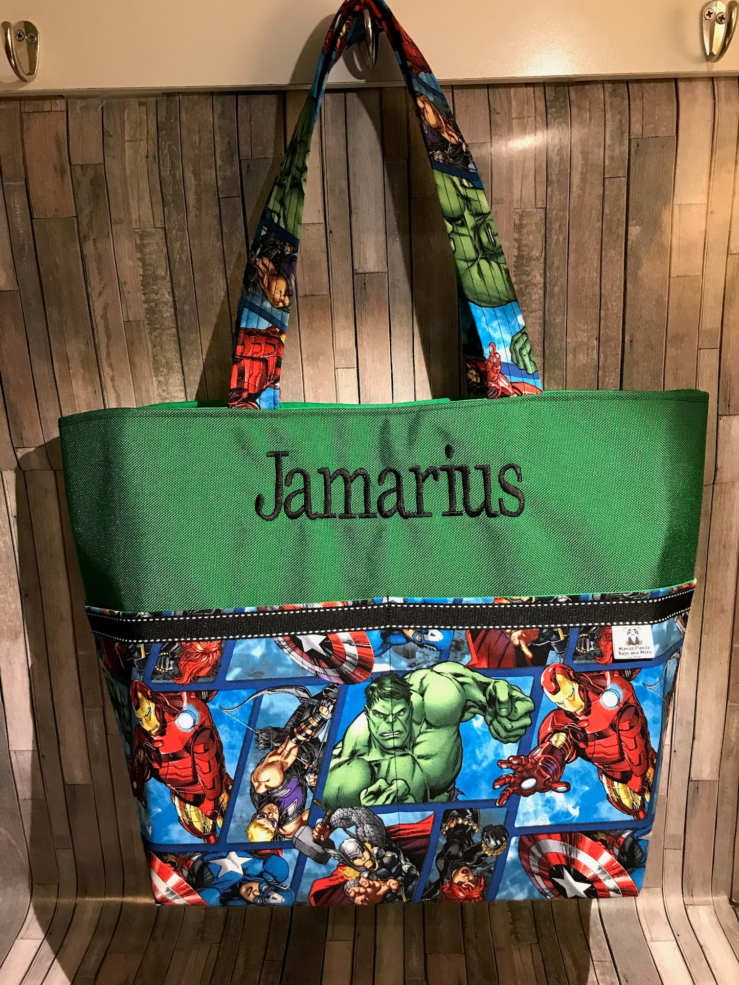Avengers Pocket Style Diaper/Tote Bag