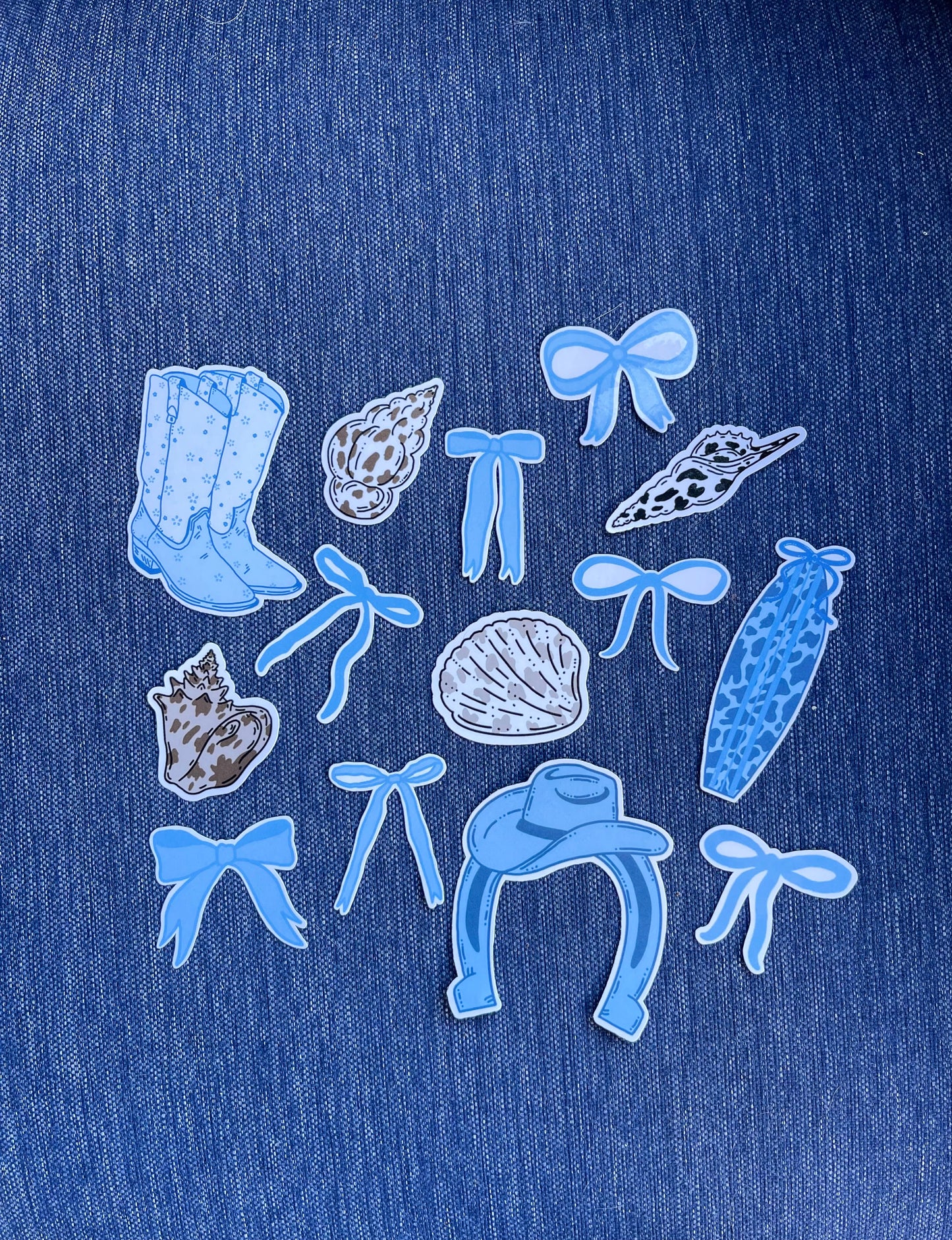 Cowgirl Boots Coastal Cowgirl Aesthetic Sticker