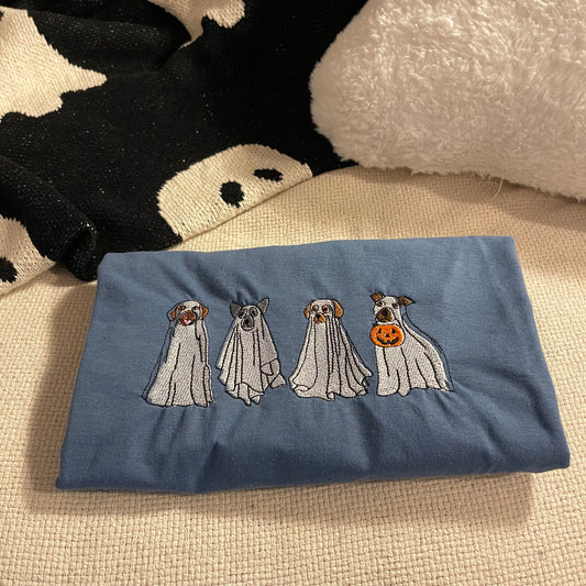 Dog Ghost Tshirt/Sweatshirt
