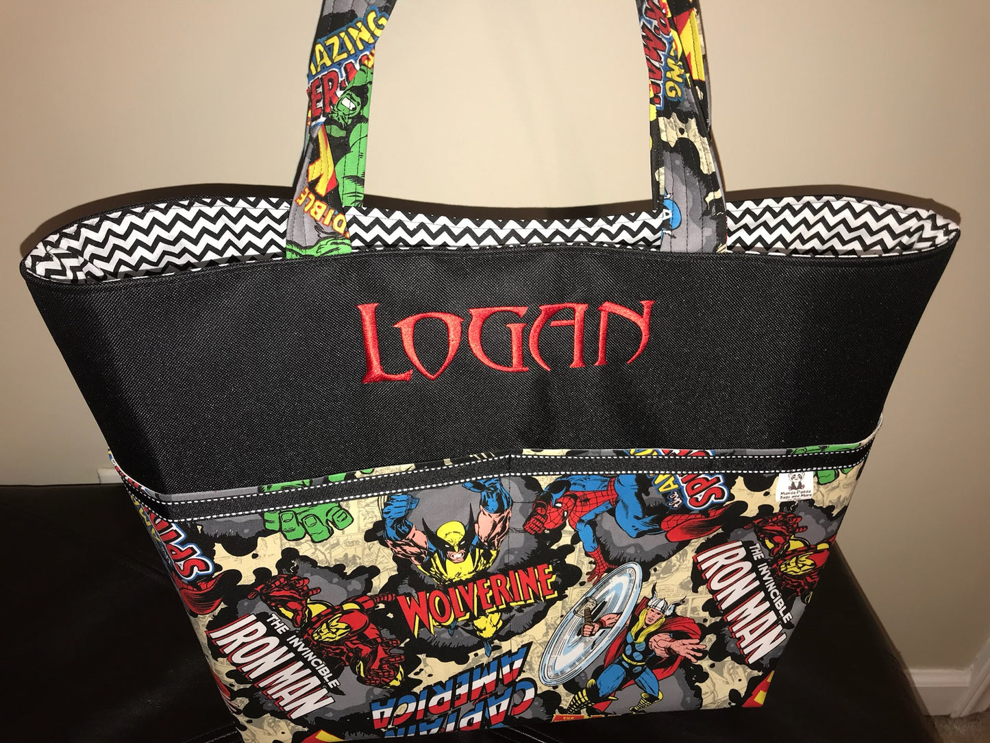 Avengers Ribbon Style Diaper/Tote Bag
