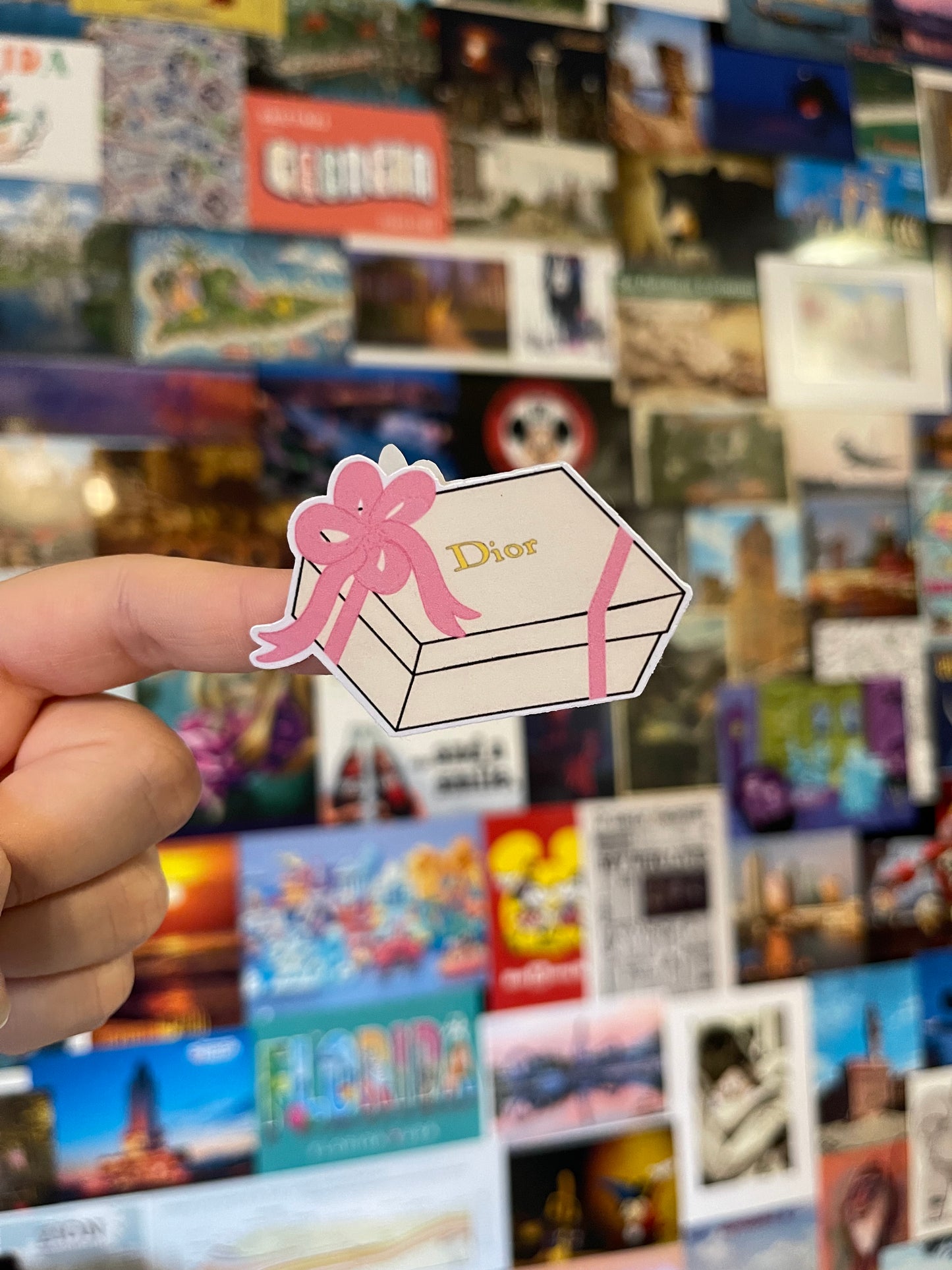 Eloise Dior Box Sticker