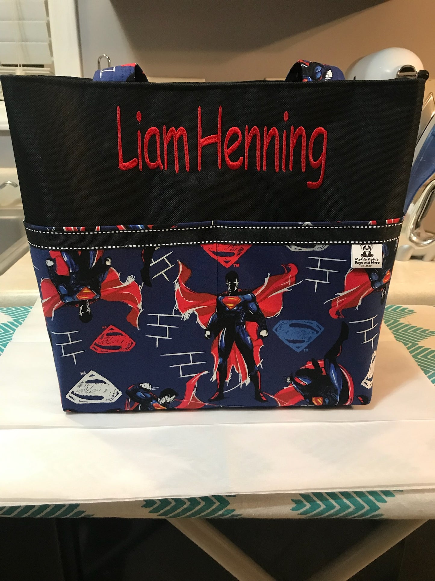 Superman Diaper/Tote Bag