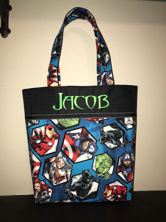 Avengers Ribbon Style Diaper/Tote Bag