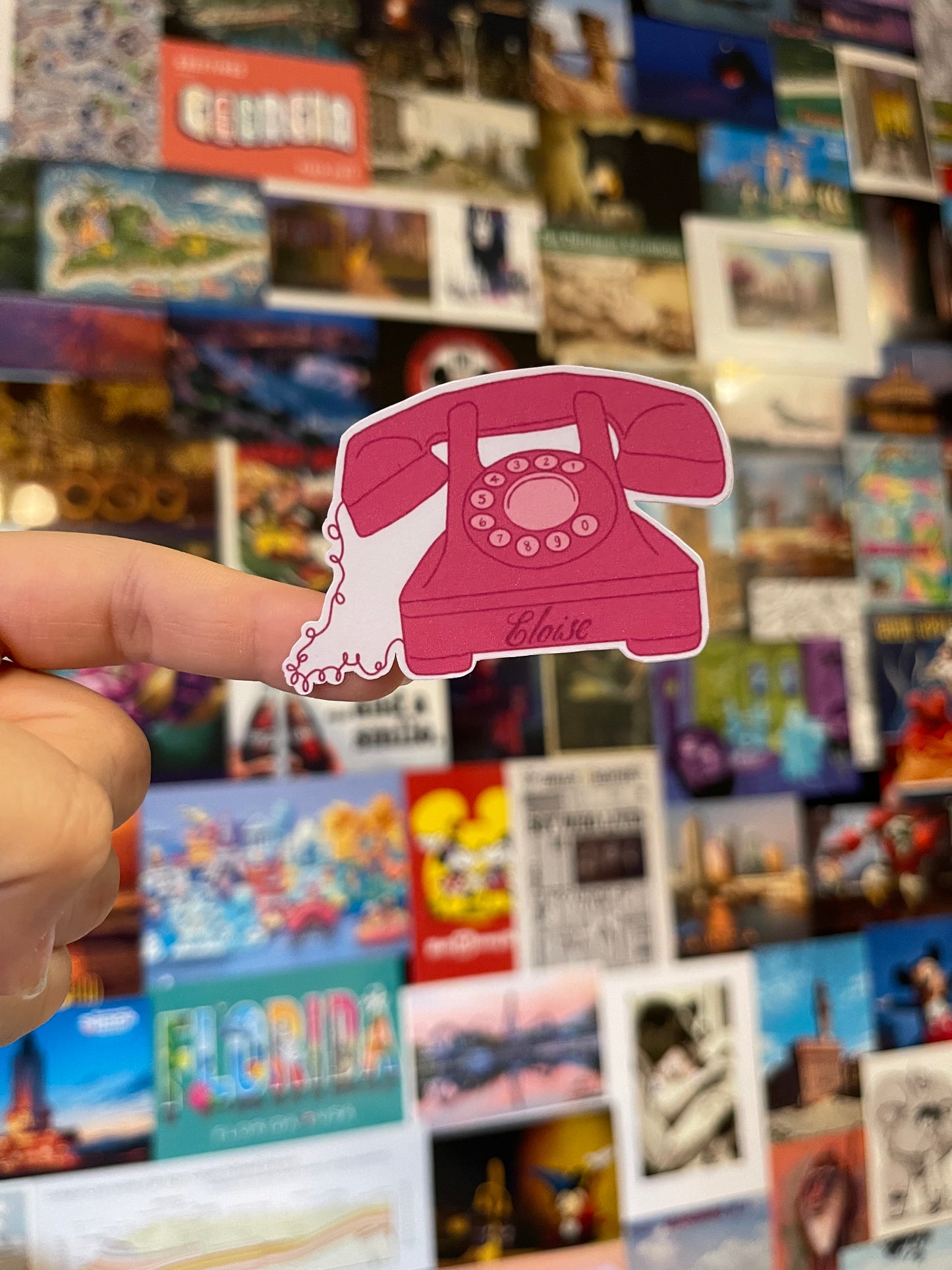 Eloise Room Service Phone Sticker