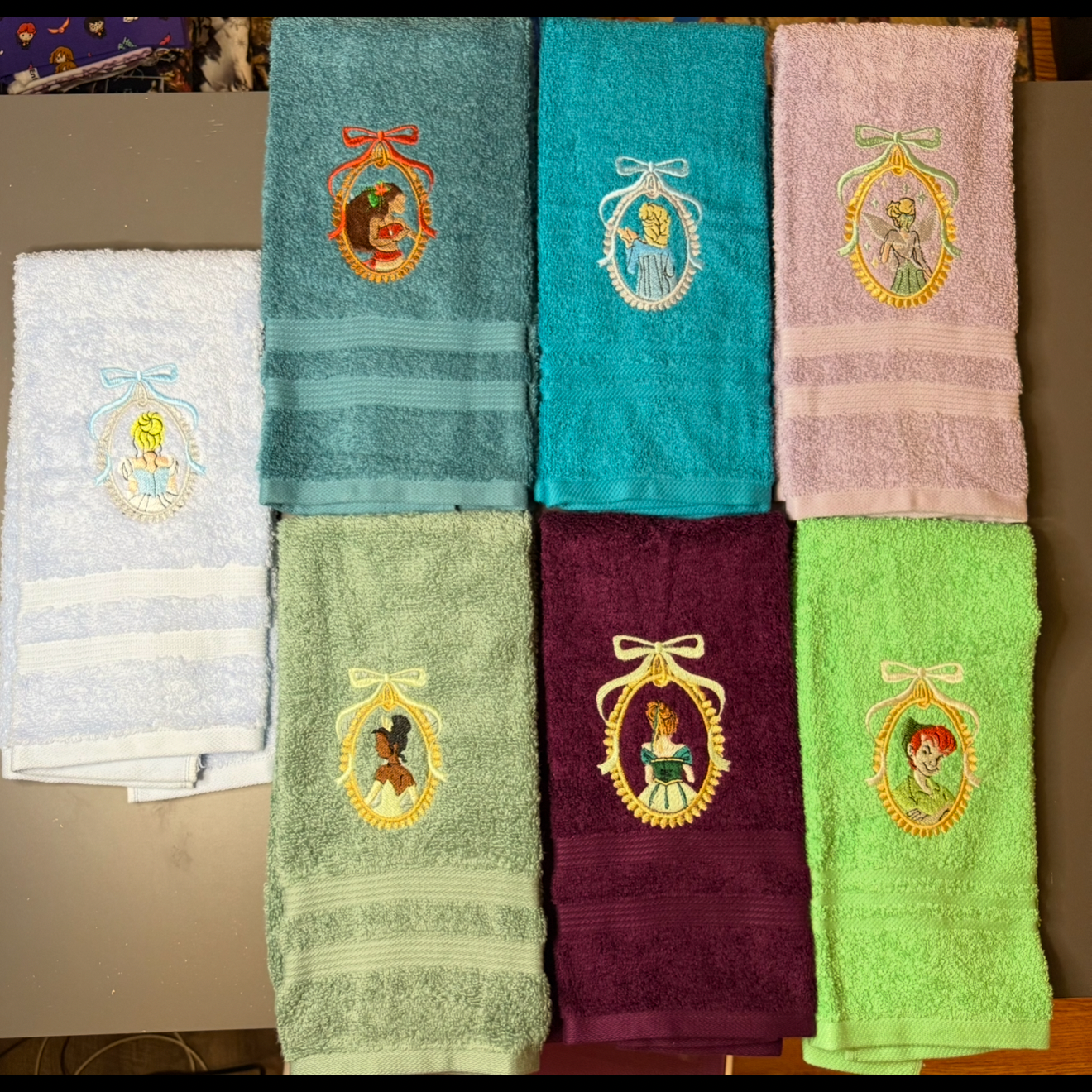 Princess towels